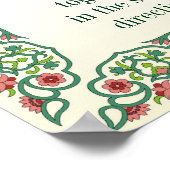 LIEBE besteht nicht darin, sich gegenseitig zu bet Poster (Ecke)