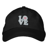 Liebe Bestickte Kappe (Vorderseite)