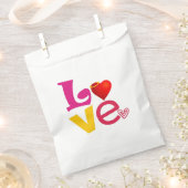 LIEBE bevorzugt Tasche Geschenktütchen (Ausgeschnitten)
