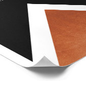 "Liebe bewegt Berge" Kupferdruck Poster (Ecke)