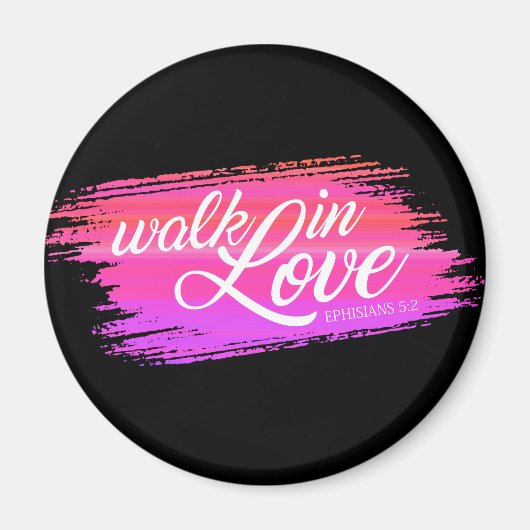 Liebe Bibelangebot Valentine | Magnet (Vorne)
