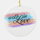 Liebe Bibelangebot Valentine | Ornament (Hinten)