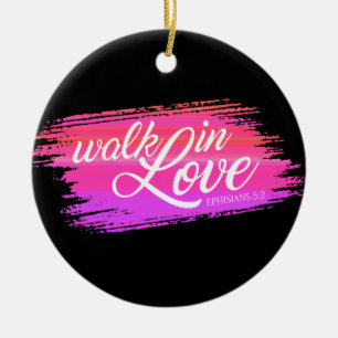 Liebe Bibelangebot Valentine Ornament