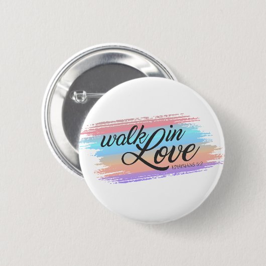 Liebe Bibelangebot Valentine | Schaltfläche Button (Vorne & Hinten)