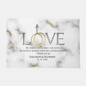 Liebe Bible Scripting Verse Ephesians 4:2 Fußmatte (Vorderseite)