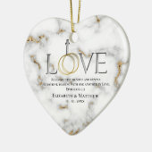 Liebe Bible Scripting Verse Ephesians 4:2 Keramik Ornament (Links)