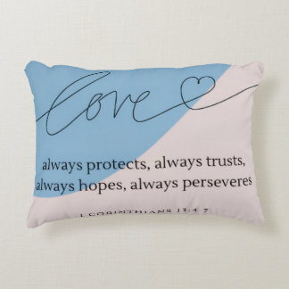 Liebe Bible Verse Dekokissen