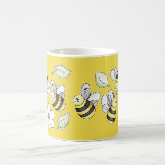 Liebe-Bienen! Kaffeetasse (Mittel)
