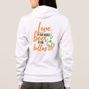 Liebe & Bier St. Patrick’s Day Spaß-61146 Hoodie
