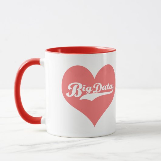 Liebe Big Data Tasse (Links)