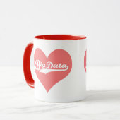 Liebe Big Data Tasse (Vorderseite Links)