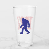 Liebe Bigfoot Glas (Rückseite)