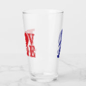 Liebe Bigfoot Glas (Links)