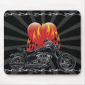 Liebe Biker Mousepad (Vorne)