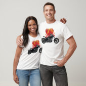 Liebe Biker-Shirt T-Shirt (Unisex)