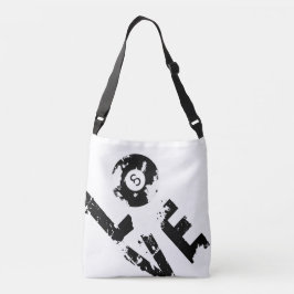 Liebe Billiard Tote Bag Tragetaschen Mit Langen Trägern
