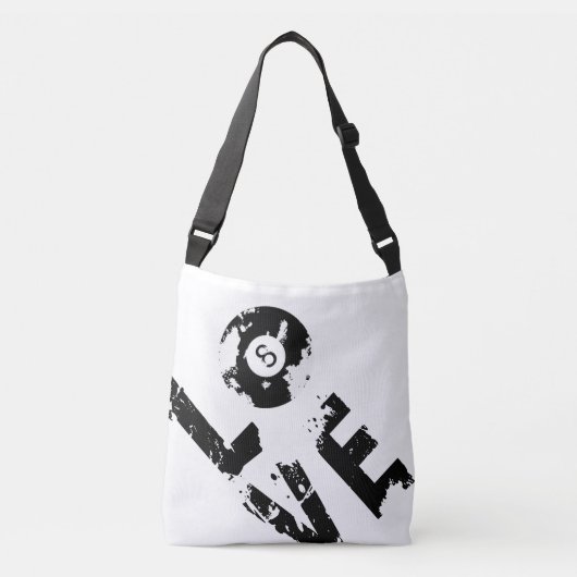 Liebe Billiard Tote Bag Tragetaschen Mit Langen Trägern (Vorderseite)