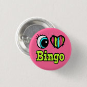 Liebe Bingo Button (Vorne & Hinten)