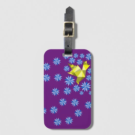 LIEBE BIRD GEPÄCKANHÄNGER (Vorderseite Vertikal)