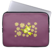 LIEBE BIRD MIT BLUME GIFT SONDERTAG, GEBURTSTAG LAPTOPSCHUTZHÜLLE (Vorderseite)