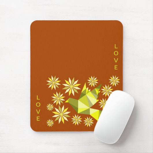 LIEBE BIRD MOUSEPAD (Mit Mouse)