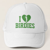 Liebe Birdie Golf Hat - Funny Trendy Trucker Hat Truckerkappe (Vorderseite)
