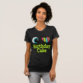 Liebe Birthday Cake T-Shirt (Vorne ganz)