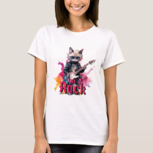 Liebe bis Rock Kitty T-Shirt