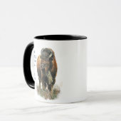 Liebe BISON BUFFALO so viel Spaß Zitat Tasse (Vorderseite Links)