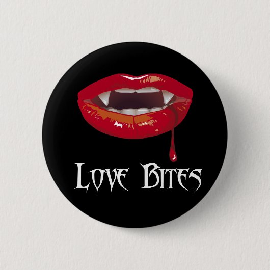 Liebe-Bisse Button (Vorderseite)