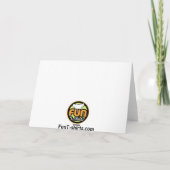 Liebe-Bisse Feiertagskarte (Rückseite)