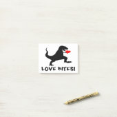 Liebe Bites 2.svg Post-it Klebezettel (Auf Schreibtisch)