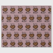 Liebe Bites Geschenkpapier (Flach)