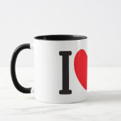 Liebe Black Cat Tasse (Links)