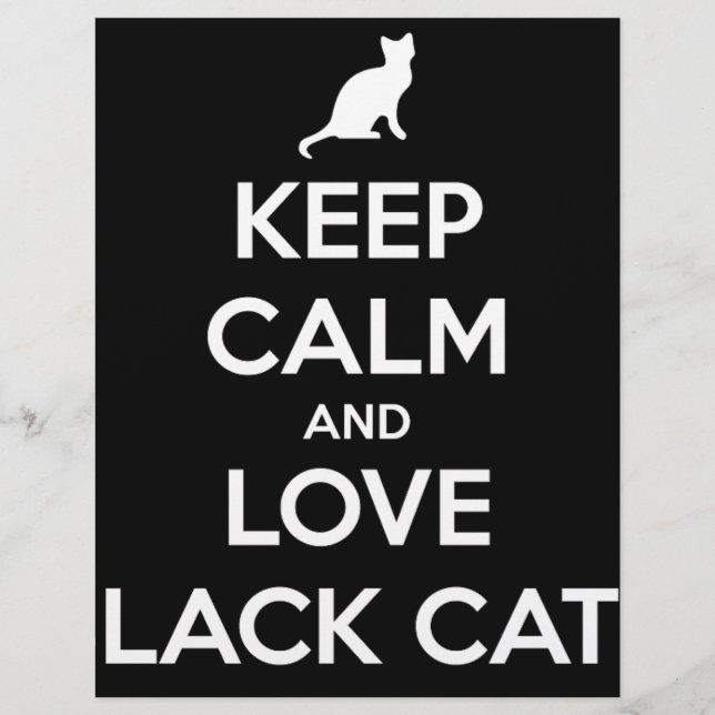 Liebe Black Cats (Vorderseite)