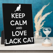 Liebe Black Cats Fotoplatte (Seite)