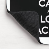 Liebe Black Cats Mousepad (Ecke)