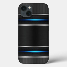 Liebe Black Silver Diamond Handy Case