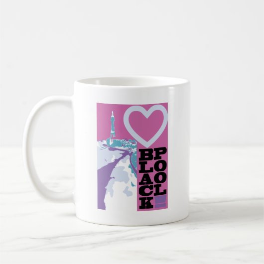 Liebe Blackpool Kaffeetasse (Links)