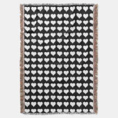 Liebe Blanket Liebende Herzen werfen Blanket Gesch Decke (Vorderseite Vertikal)