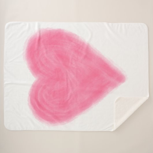 LIEBE Blanket Sherpadecke (Vorderseite (Horizontal))