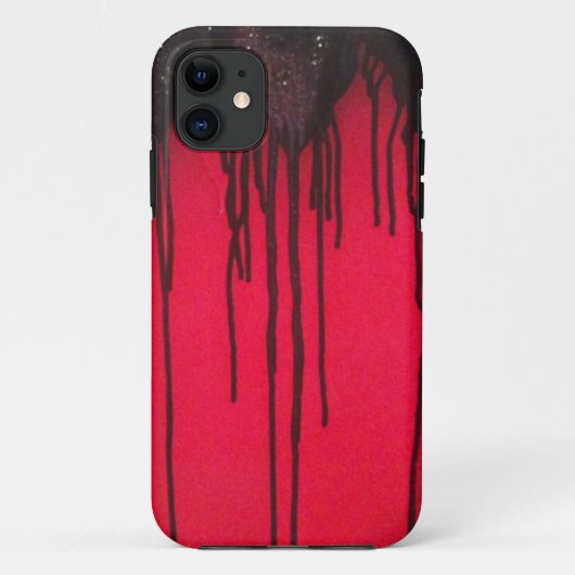 Liebe blass Black Case-Mate iPhone Hülle (Rückseite)