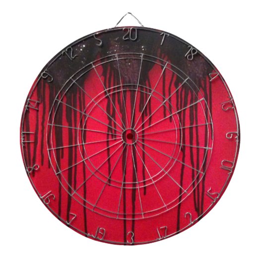 Liebe blass Black Dartscheibe (vorne)