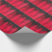 Liebe blass Black Geschenkpapier (Ecke)