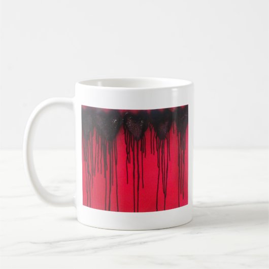 Liebe blass Black Kaffeetasse (Links)