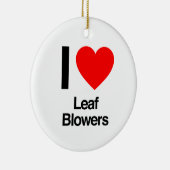 Liebe-Blattbläser Keramikornament (Rechts)