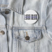Liebe-Blau Button (Beispiel)