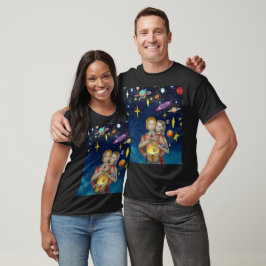Liebe bleibt für immer Hochzeit T-Shirt