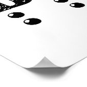 Liebe Blind Braille Poster (Ecke)