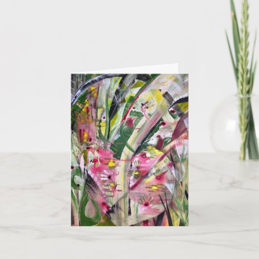 Liebe Bloom Karte (Vorderseite)